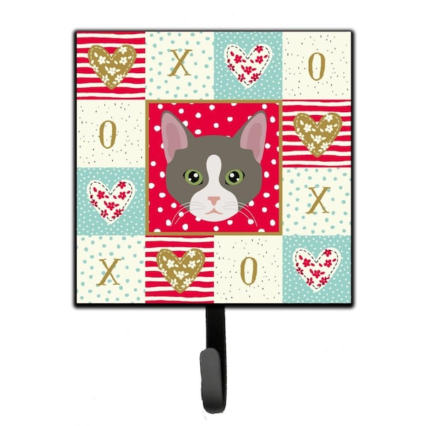 Carolines Treasures 4.25 x 1 x 7 in. Brazilian Shorthair Cat Love Leash or Key Holder CK5092SH4 - main